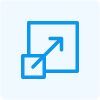 Scalability & Flexibility Icon
